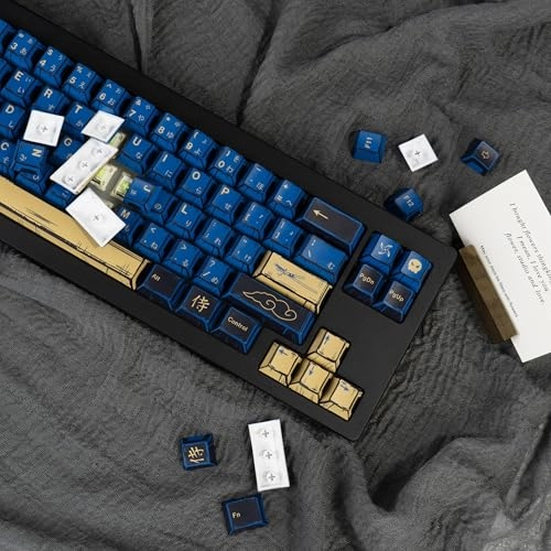 PBT Keycaps - 129 Keys Cherry Profile