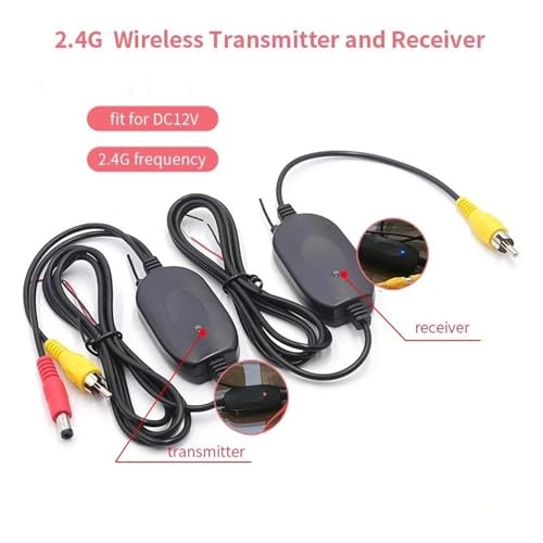 Trunk Handle Car Rear View Camera - Night vision Wired Wireless