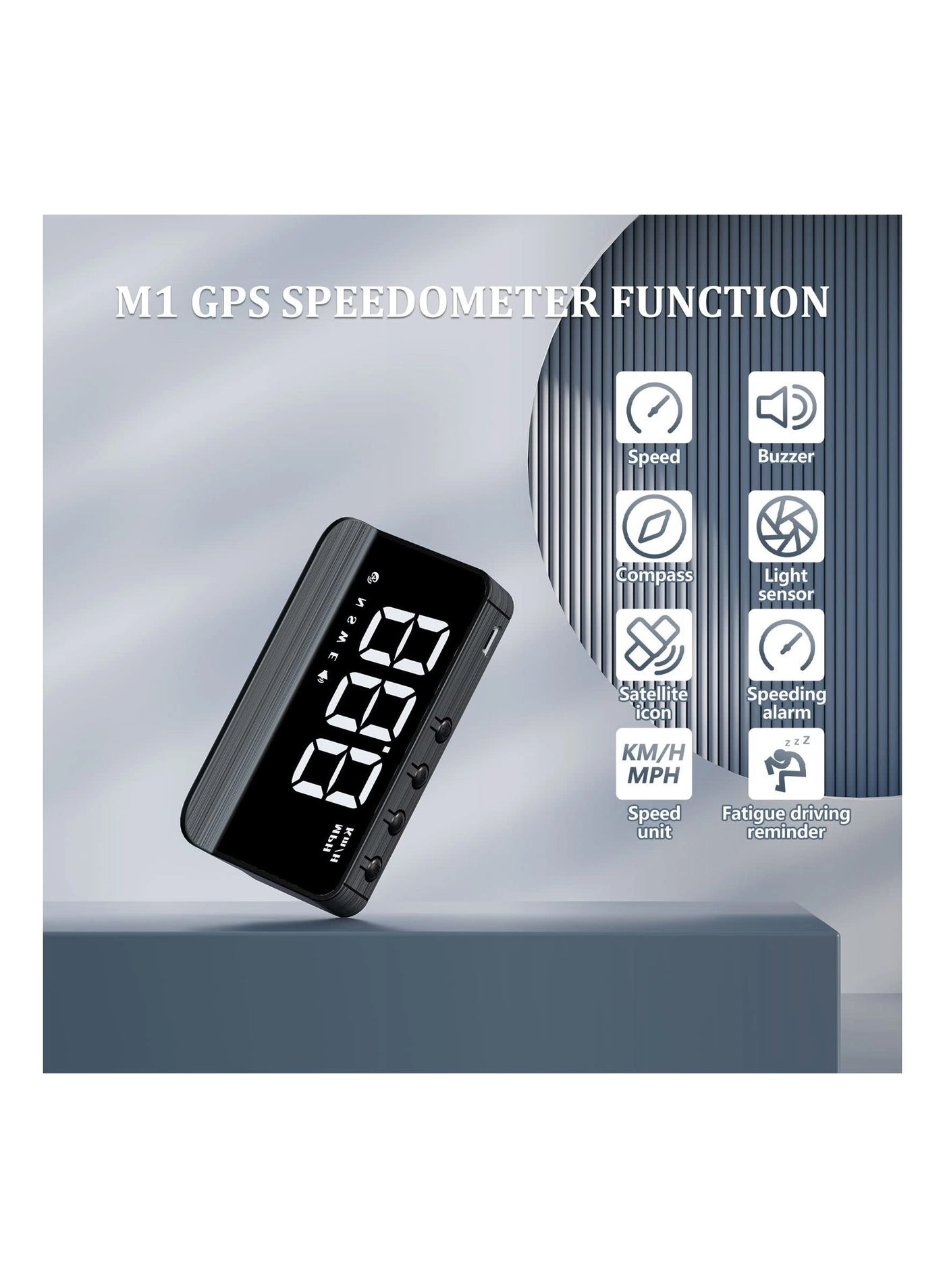 HUD Display - Vehicle Speedometer OBD II