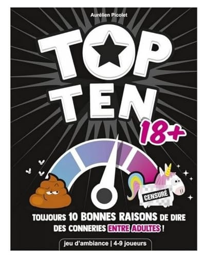 Top Ten - 18 Years + Top Ten Adventure + bottle opener (French)