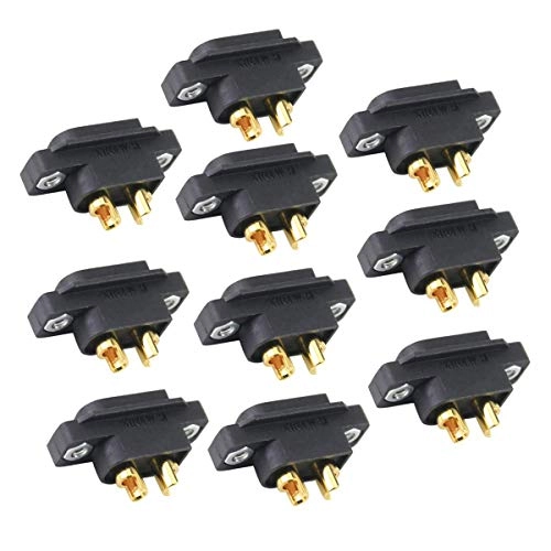 XT60EW-M - 10 PCS Black