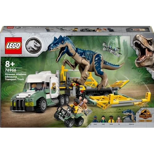 Jurassic World Allosaurus Transport Truck (76966) - 8+ Multicolor