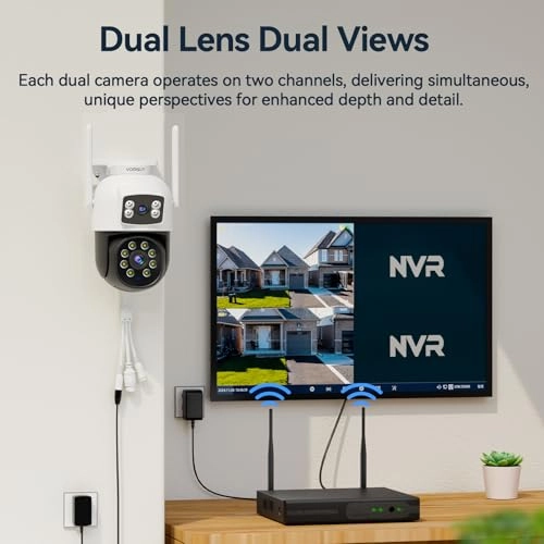 Wireless Security Camera System - 2pcs 16CH 2K