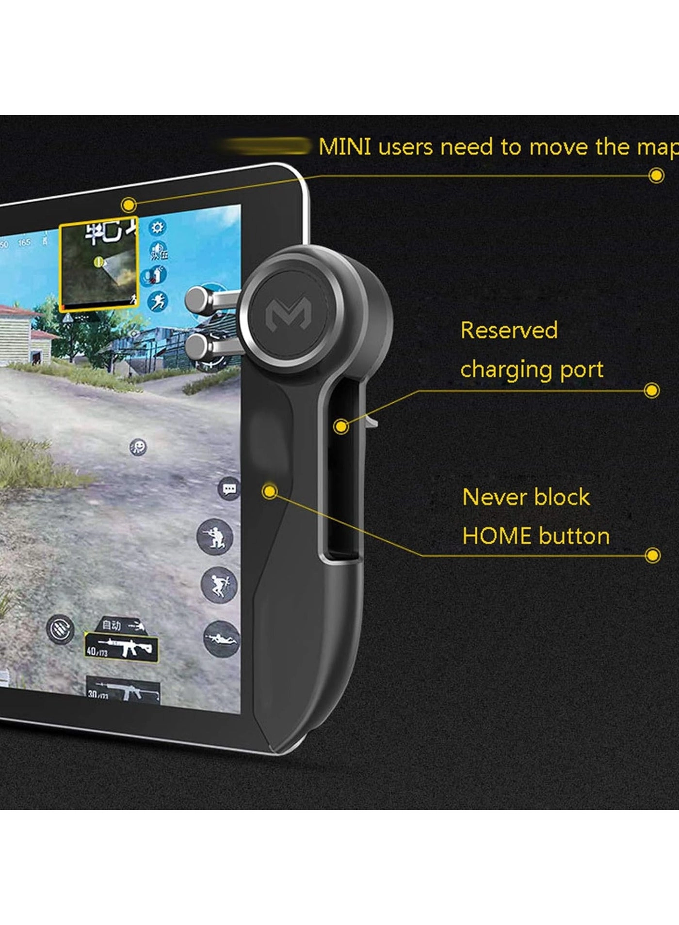 Mobile PUBG Game Controller - iPad & Tablet