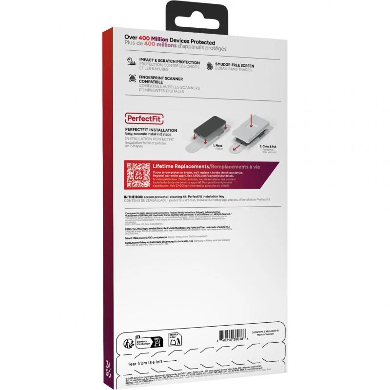 Clear Tempered Glass Screen Protector for Samsung Galaxy S26 Ultra