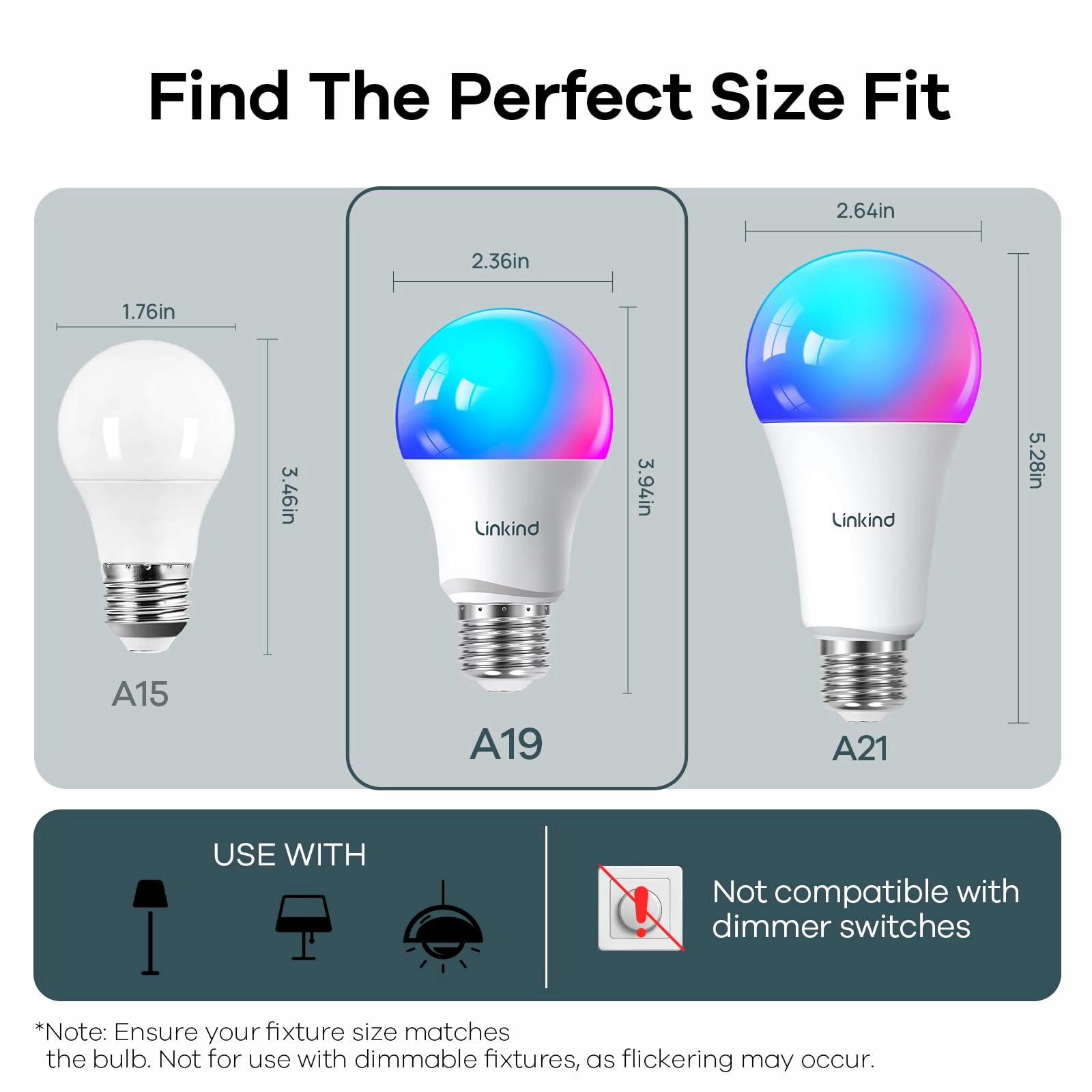 Matter Smart Light Bulb - 1 E26