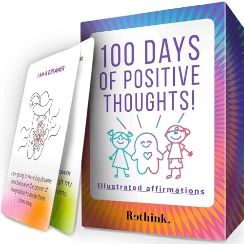 Affirmation Cards - 36 months - 10 years 100 pieces