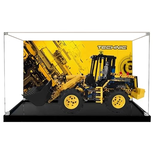 Acrylic Display Case for LEGO 42209 L120 Wheel Loader - Acrylic 3mm