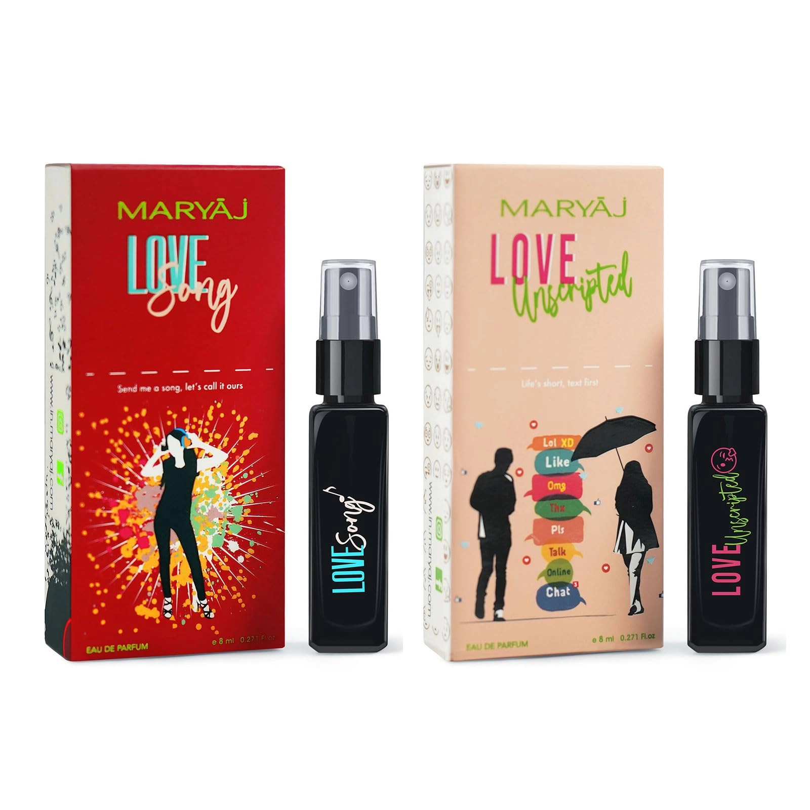Floressence Perfumes pvt. Ltd Love Song - 8ML + Love Unscripted