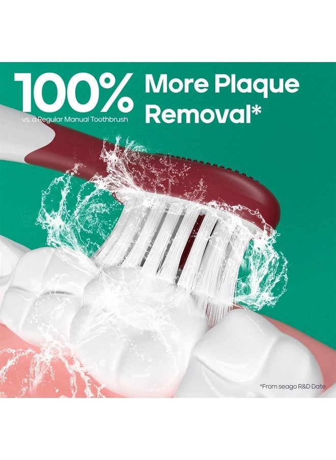 SG-2753 - Ultrasonic Rechargeable 8 Brush Heads 5 Modes