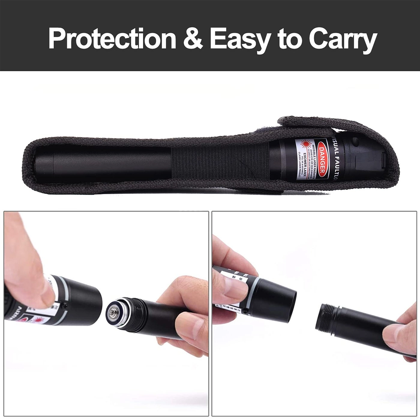 Visual Fault Locator - 30mW 30KM + FC/LC Connector Kit - FC Male to LC Female Adapter