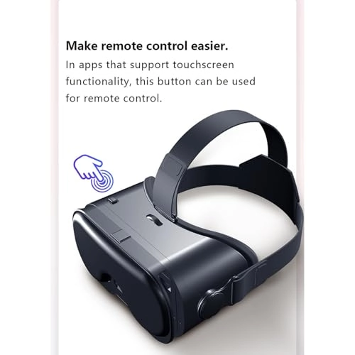 VR Headset - 120° FOV Blue Light Blocking Lenses 5-7 Inch