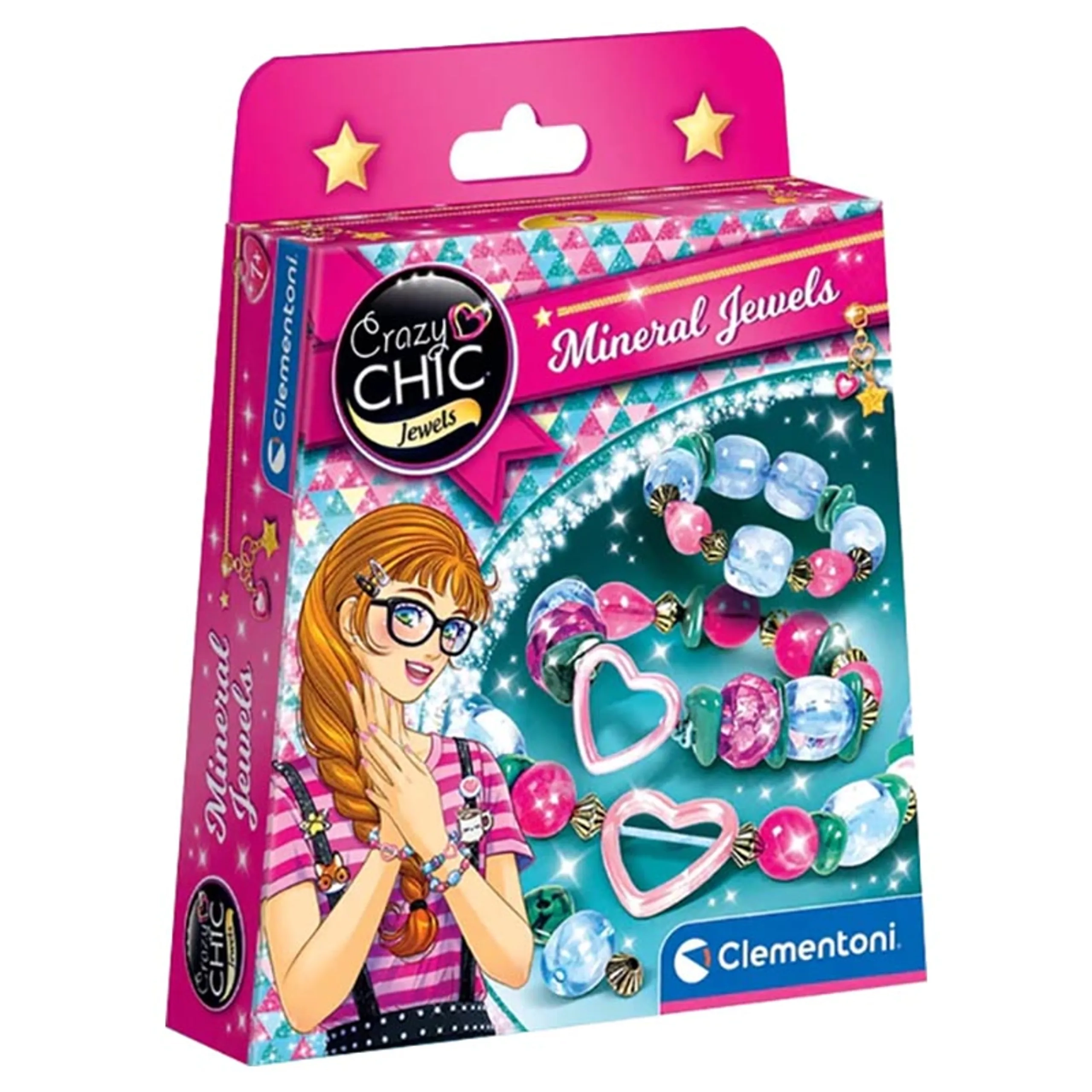 Clementoni Crazy Chic Mineral Jewel Kit - Suitable for 7 years and above