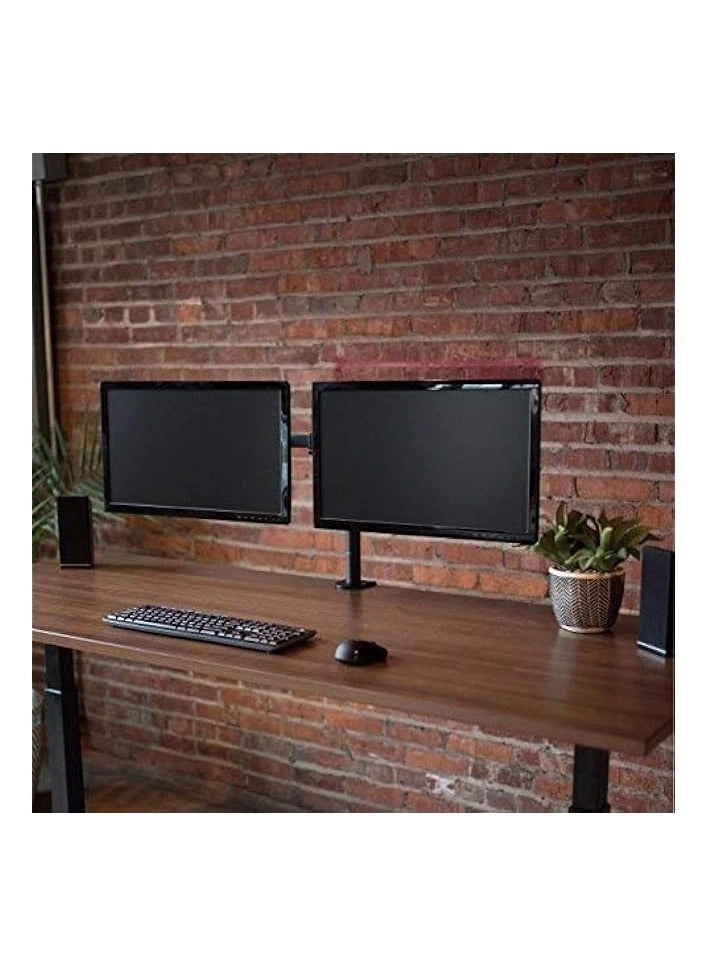 Dual LCD Monitor Desk Mount Stand - 2 27in