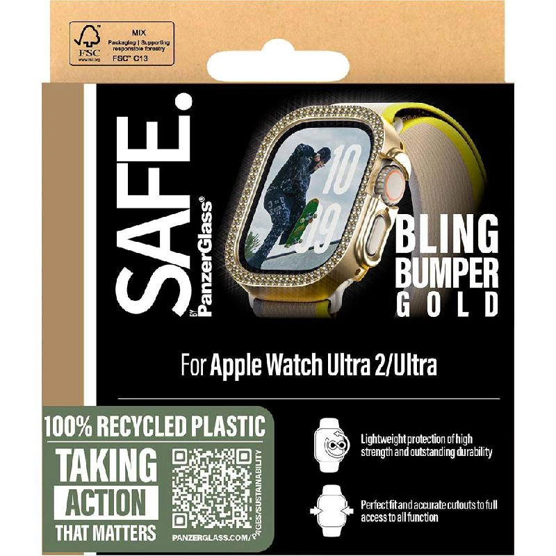 Bumper Case for Apple Watch Series 10 42mm - Silver