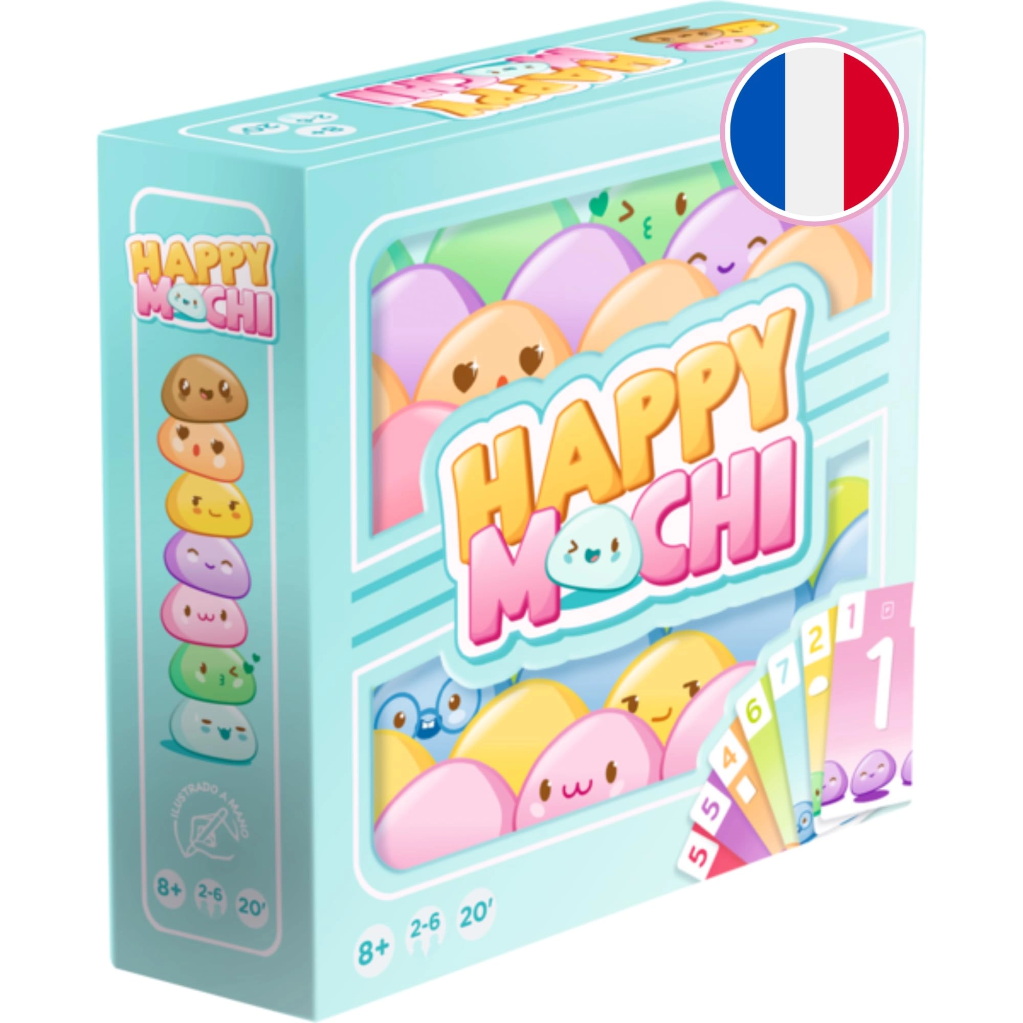 Asmodee Happy Mochi - Card Game (French)
