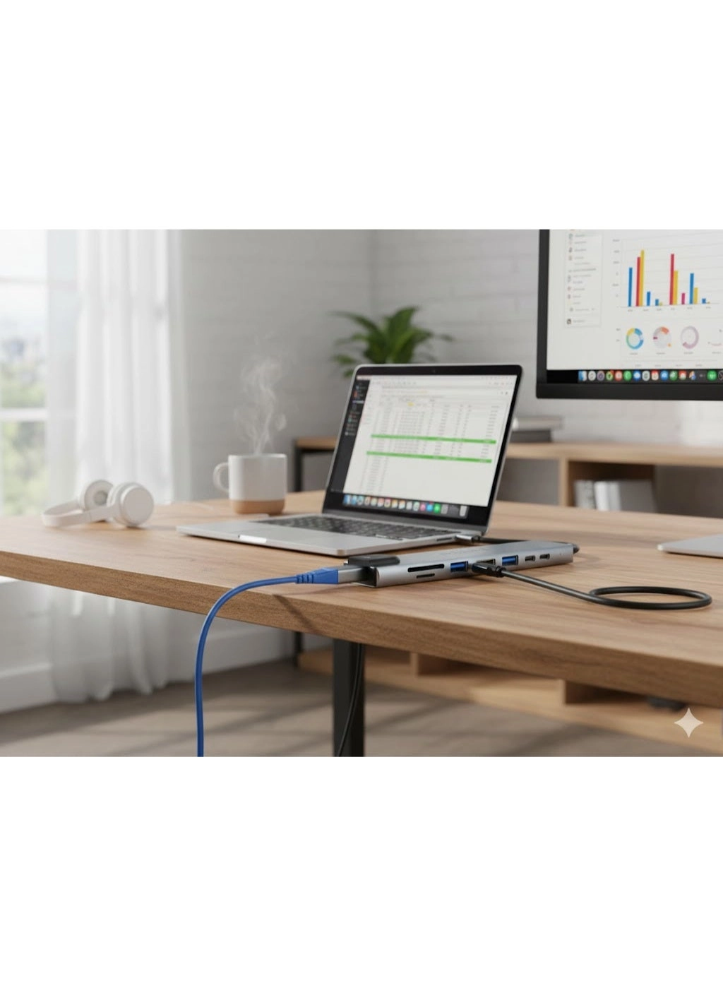 Multiport Hub - 8-in-1 4K HDMI 87W Power Delivery