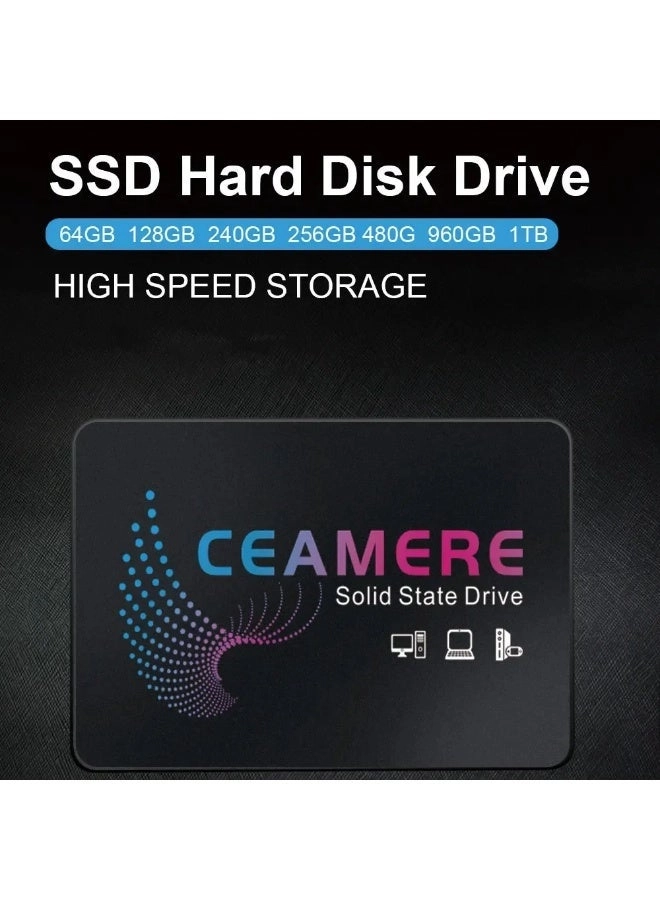 SATA 3 SSD - 512GB 2.5 Inch
