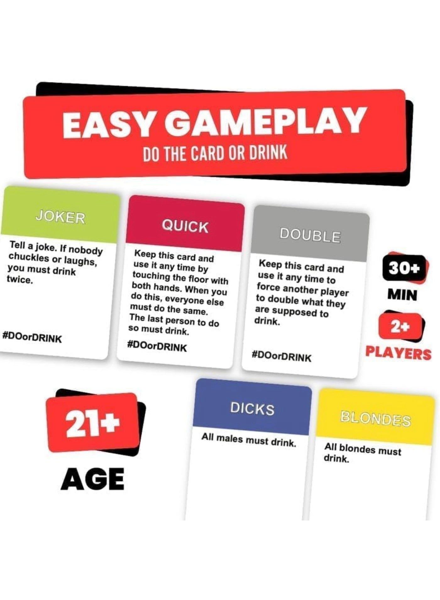 Do or Drink - Adults 350 Cards