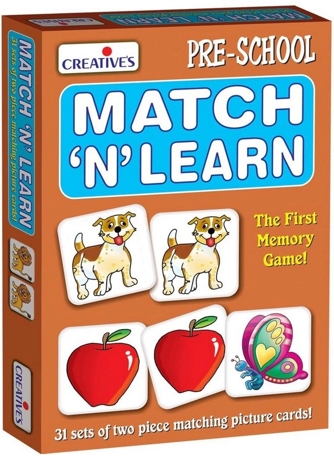 Match N Learn - 3 years and up 62 pieces