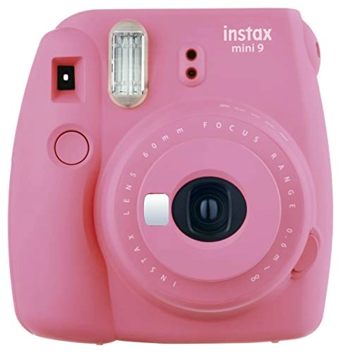 (Renewed) Instax Mini 9 - Flamingo Pink Built In Flash