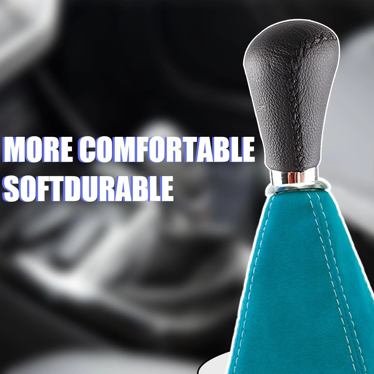 Shift Boot Cover - Suede Black