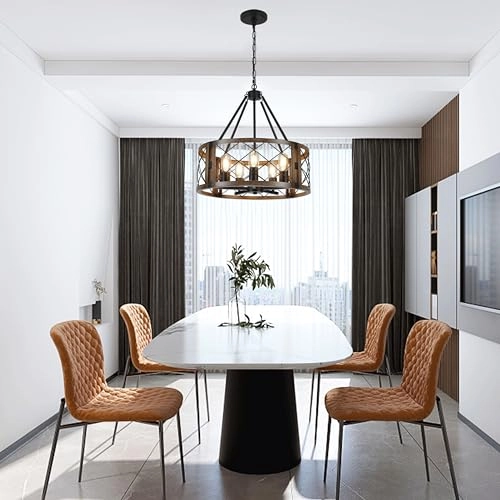 Farmhouse Chandelier - 79.6 inches