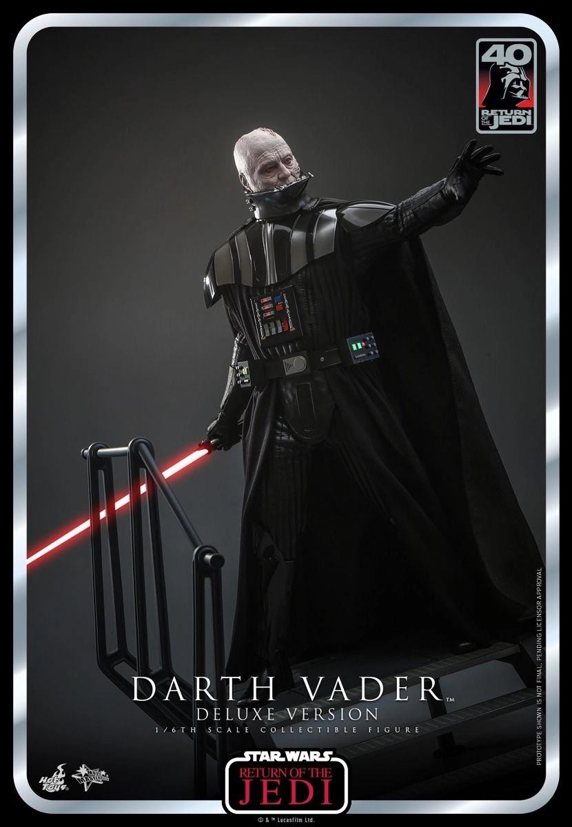 Darth Vader RETURN OF THE JEDI 40th Anniversary (Deluxe Edition) Action Figure - Sixth Scale