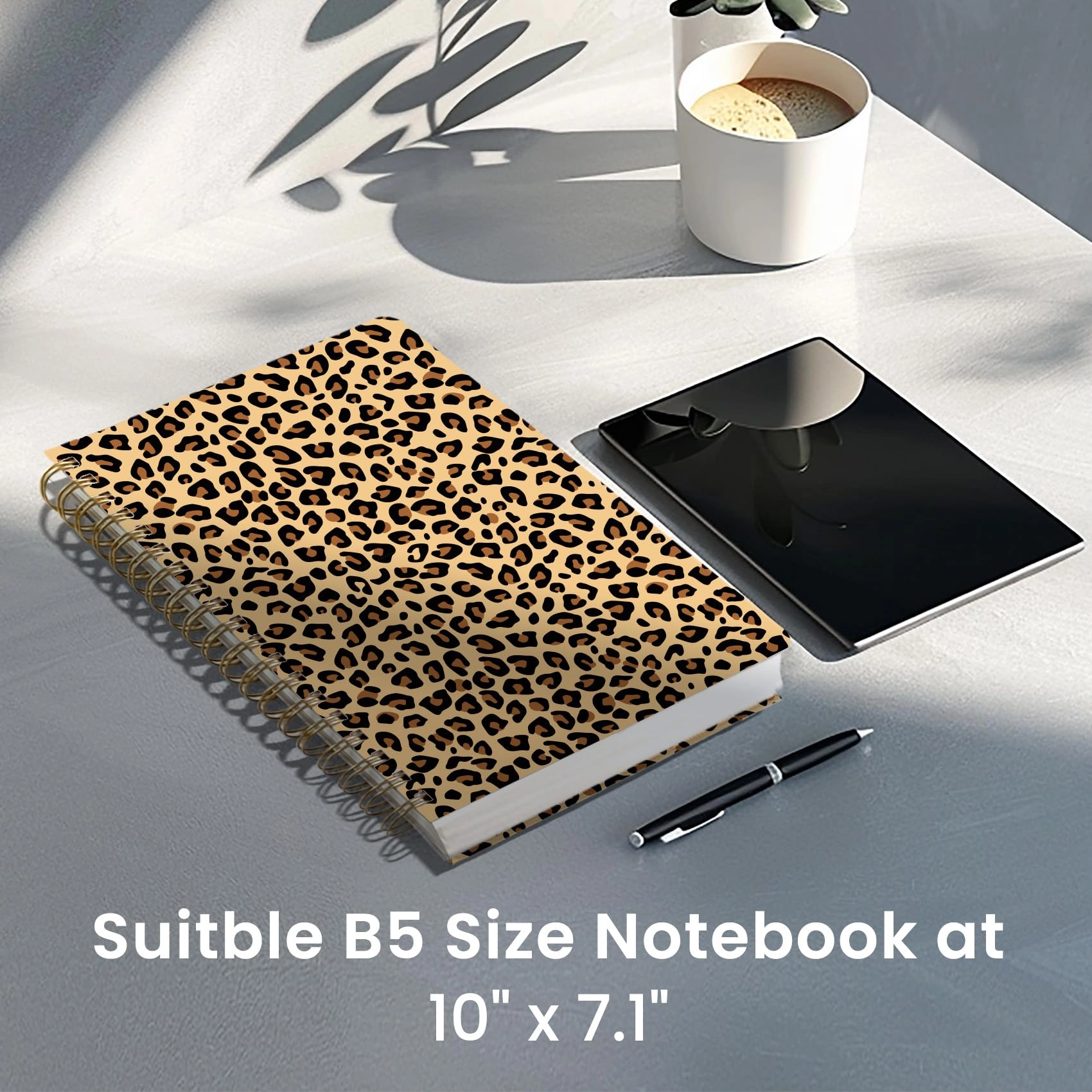 Spiral Notebook B5 Spiral - Lined 300 Pages
