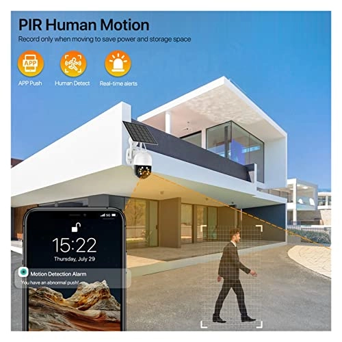 Outdoor Solar Security Camera 2K