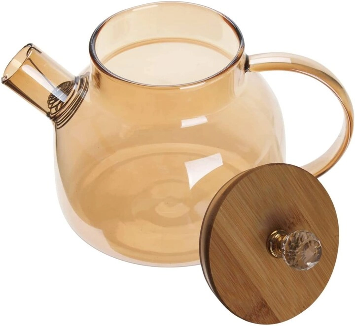 Glass Teapot - Borosilicate glass 1 Litre
