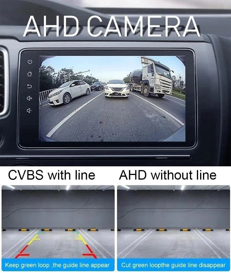 Rear View Parking Camera - Night Vision Wired or Wireless 1280 x 720 Pixels
