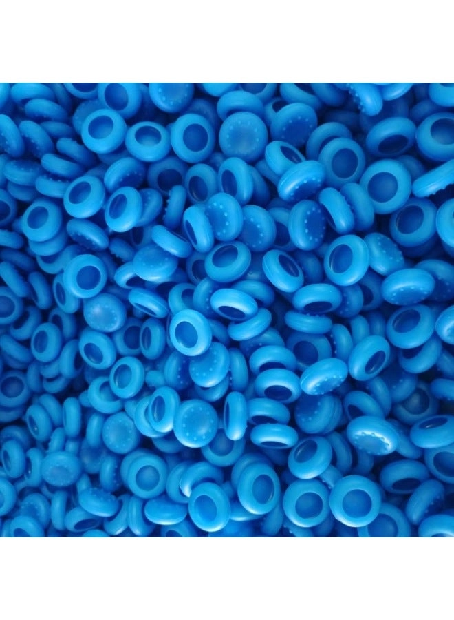 PS5 Handle Cover - Silicone Camouflage Blue + Rocker Caps - 10