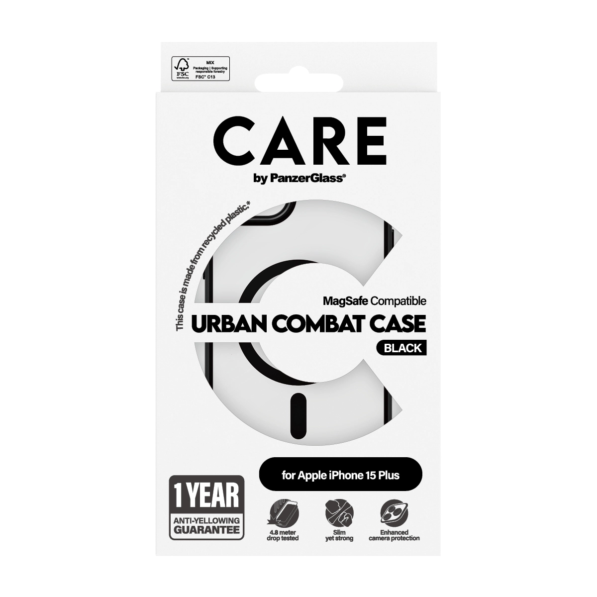 Flagship Urban Combat Back Cover Mobile Case with MagSafe for iPhone 15