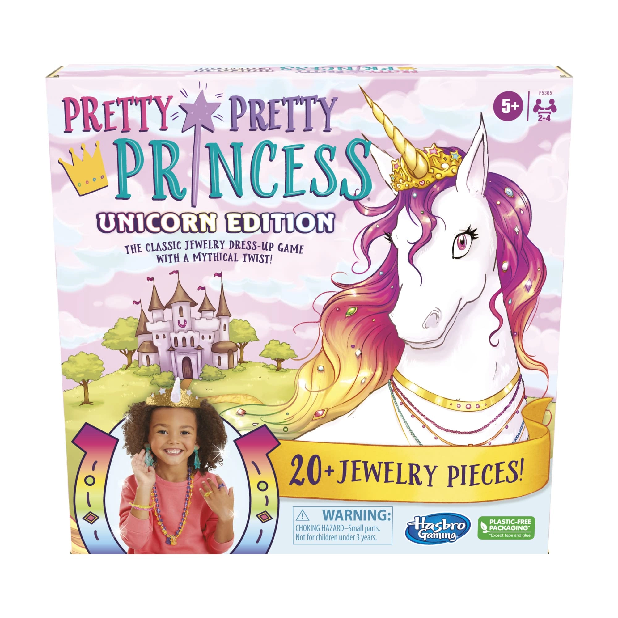 Hasbro Gaming Pretty Princess Unicorn Edition - 5 years and up 20 Pieces