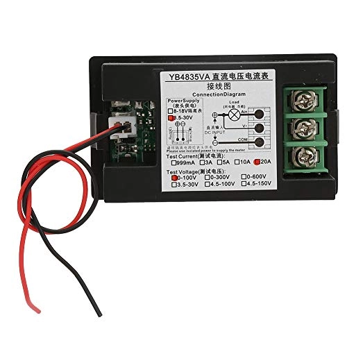YB4835VA - DC0~100V 20A Dual Screen