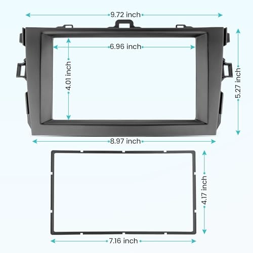 Double Din Radio Mounting Kit