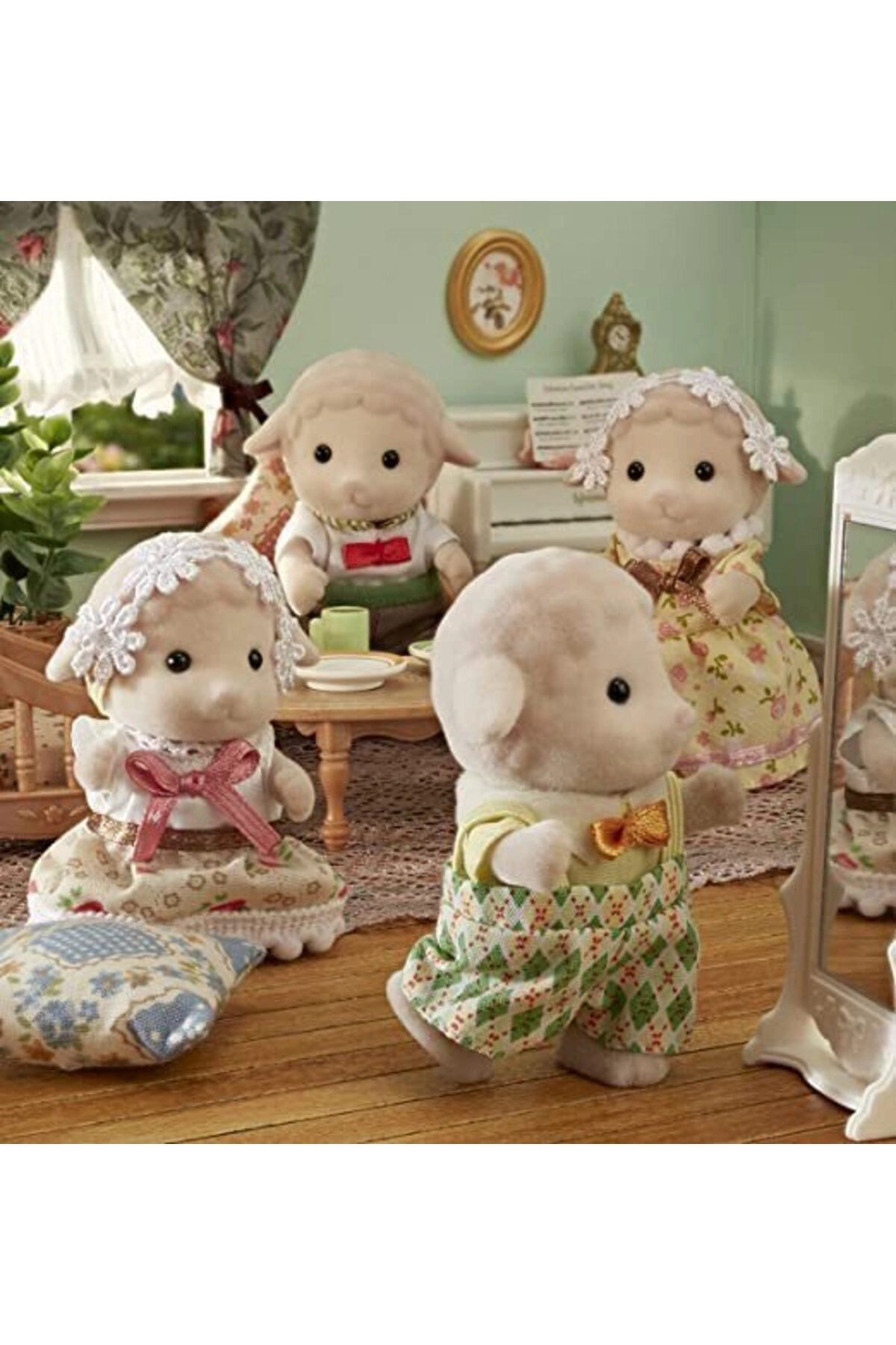 Sheep Family - Ewan Barbara Winton Lona four