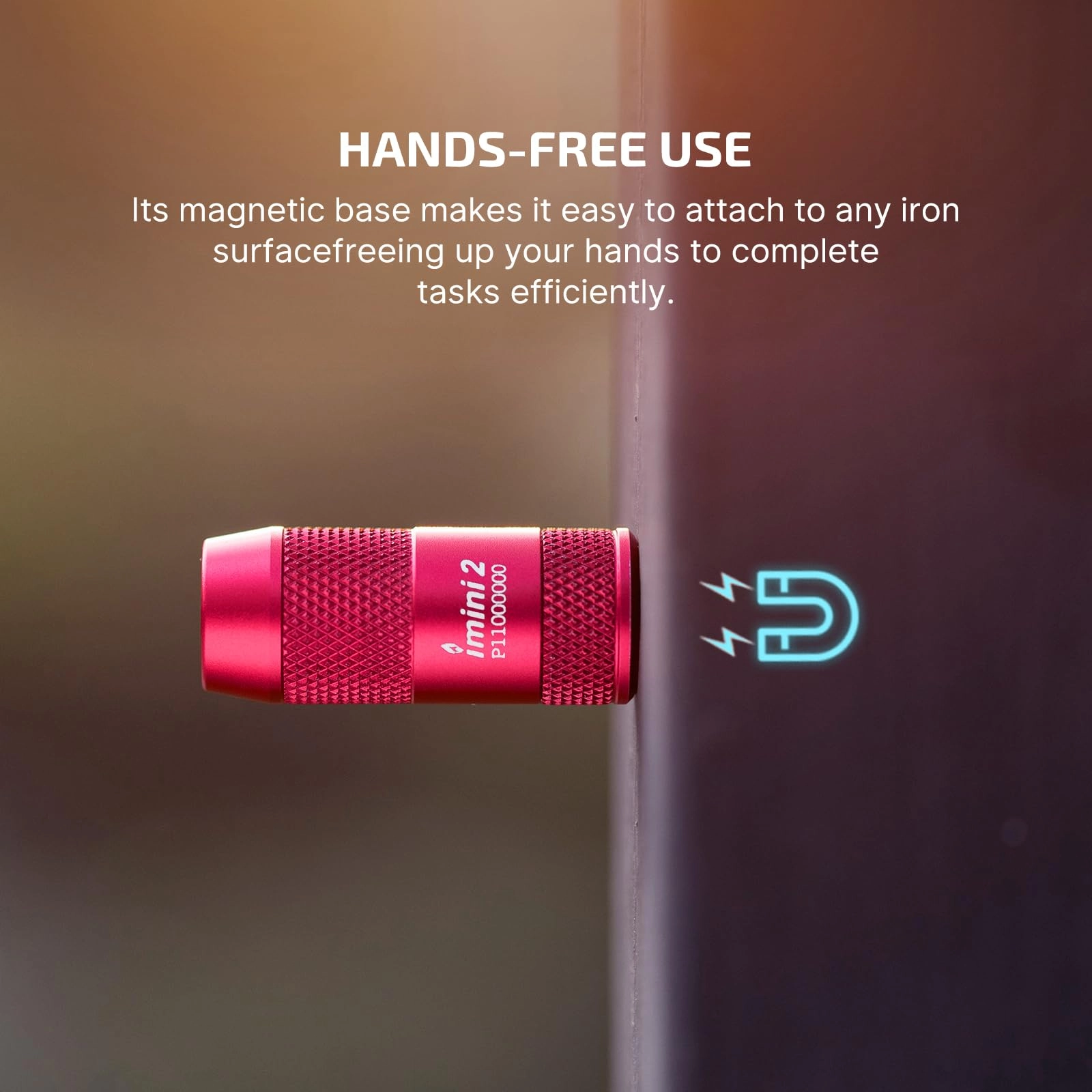 IMINI 2 Keychain Flashlight Rechargeable (50lm)
