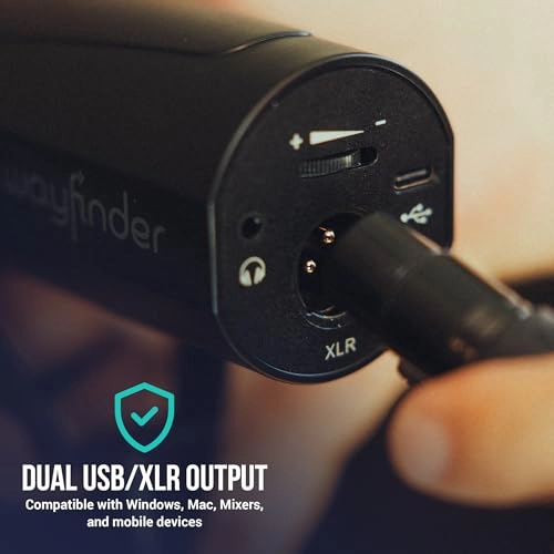 WF-BROADCASTBOOM-MIC USB+XLR Microphone