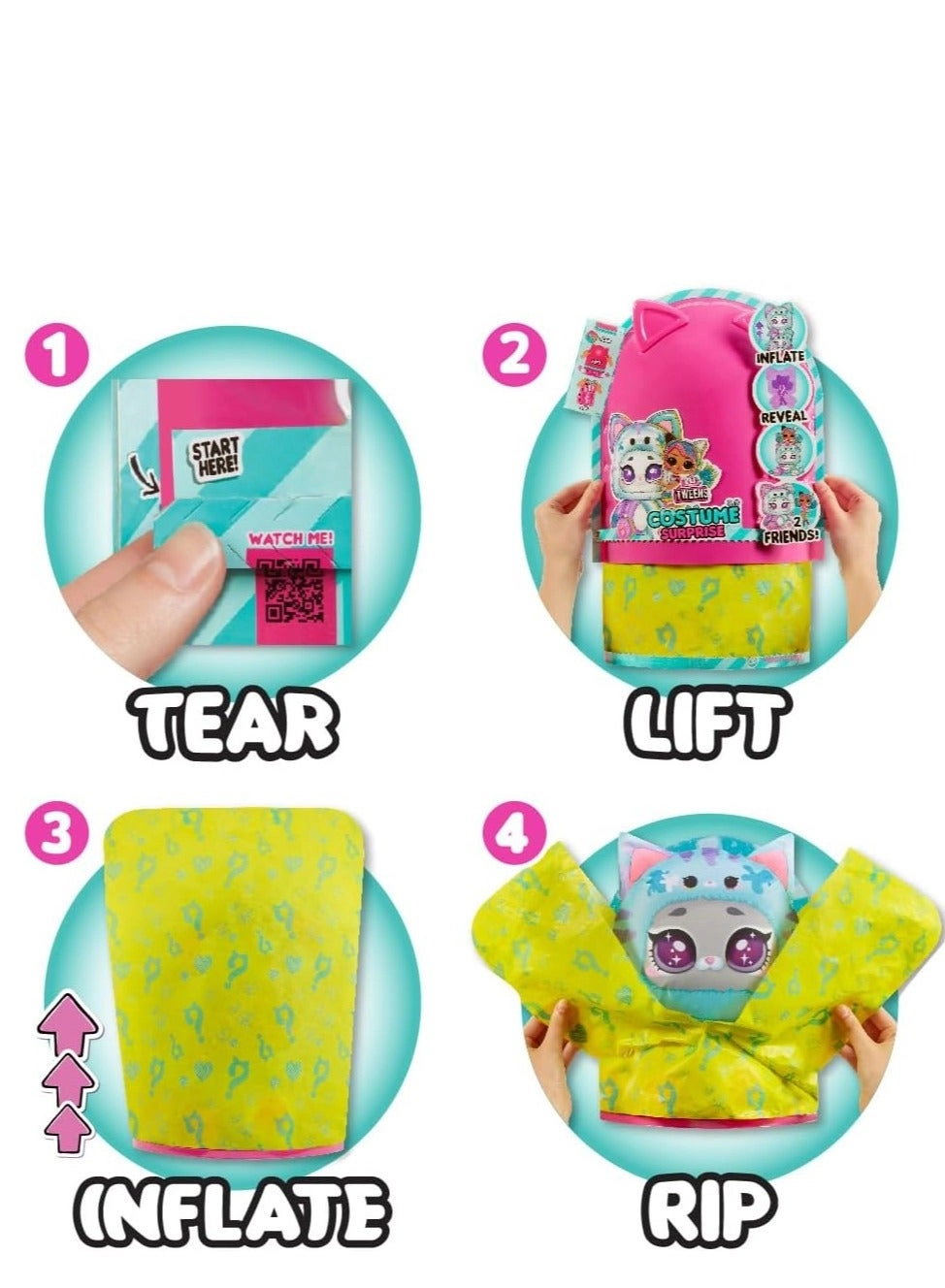 Aya Cherry Inflatable Doll - Inflatable Bunny Costume Ages 3+