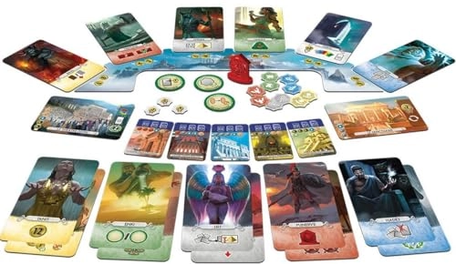 Seven Wonders Duel: Agora + Seven Wonders Duel: Pantheon + Decaps (French)