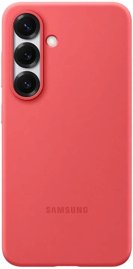 P A P I T A Galaxy S25 Phone Case - Genuine Silicone Red
