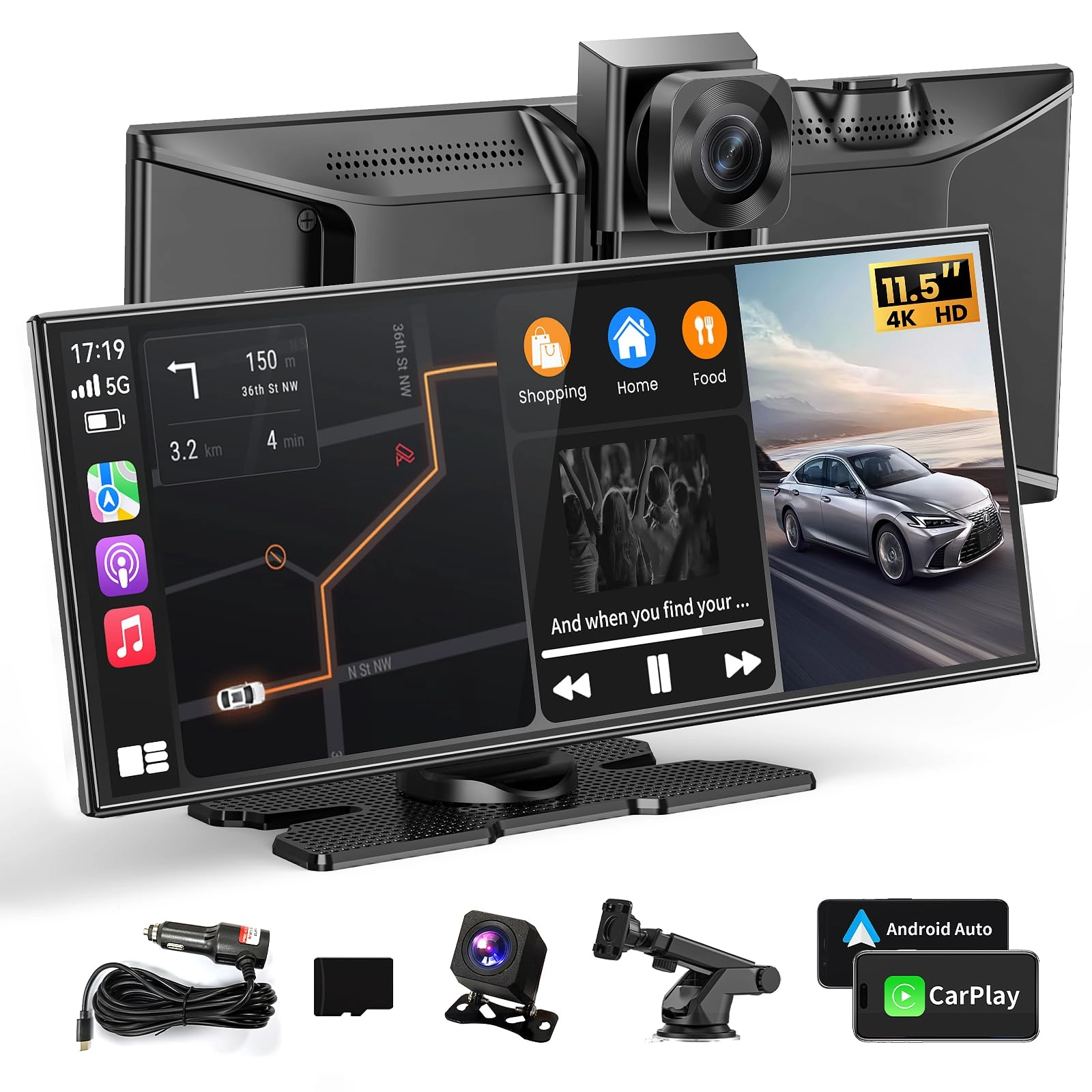 M CARKUMI Carplay Screen - 11.5 Inches