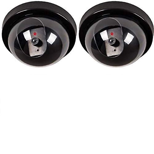 MOHAK Dummy Dome Camera - 2 Pcs Blinking red LED
