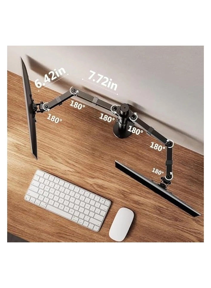 Dual Monitor Mount - 2 Monitors 32 inches 75mm or 100mm