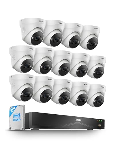 24CH NVR - 4TB HDD + 4K Outdoor IP Camera