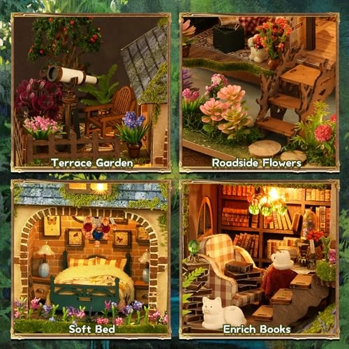 Miniature House Kit - Forest Cottage