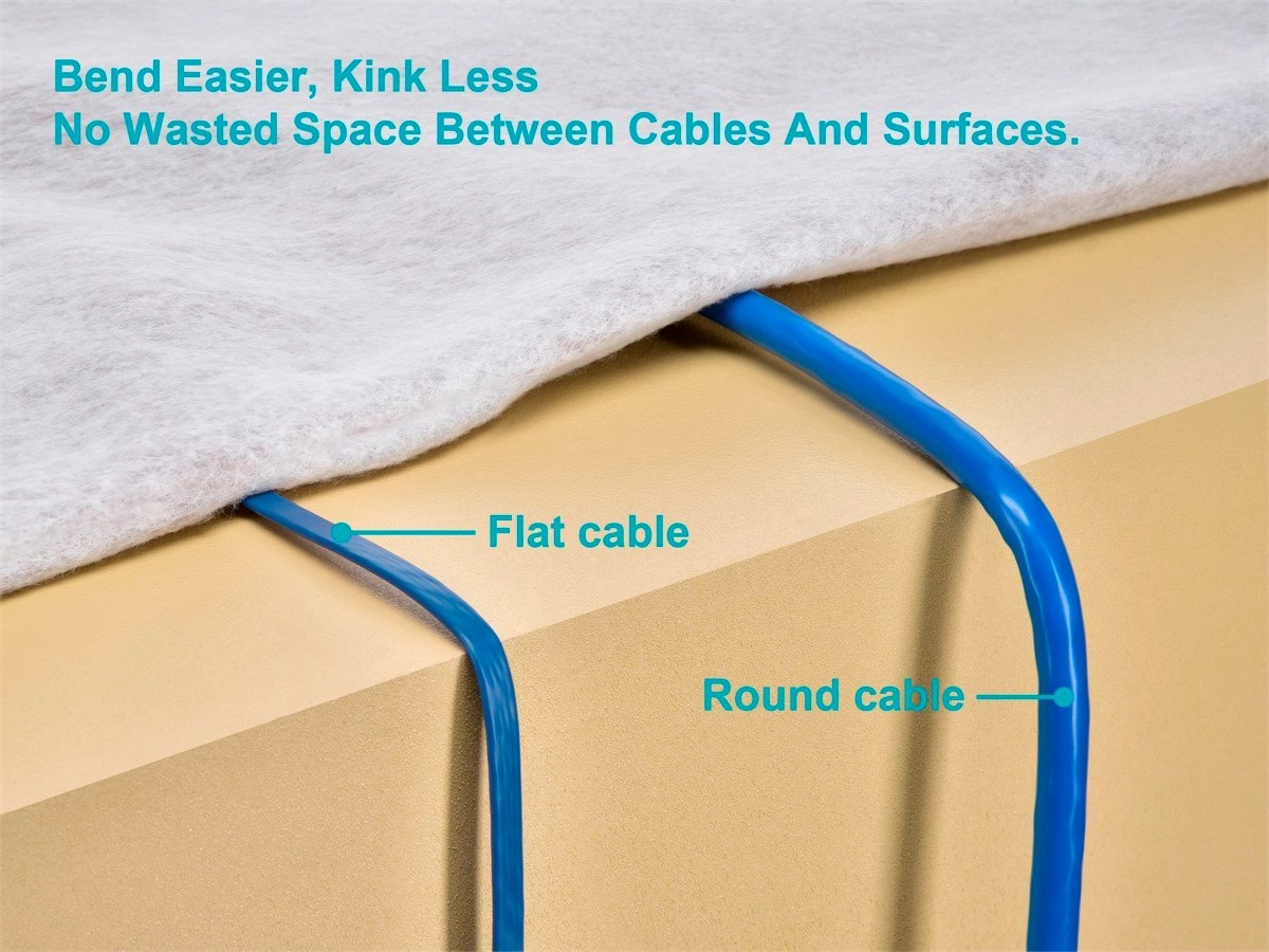 SlimRun Cat6A Ethernet Patch Cable - 5ft