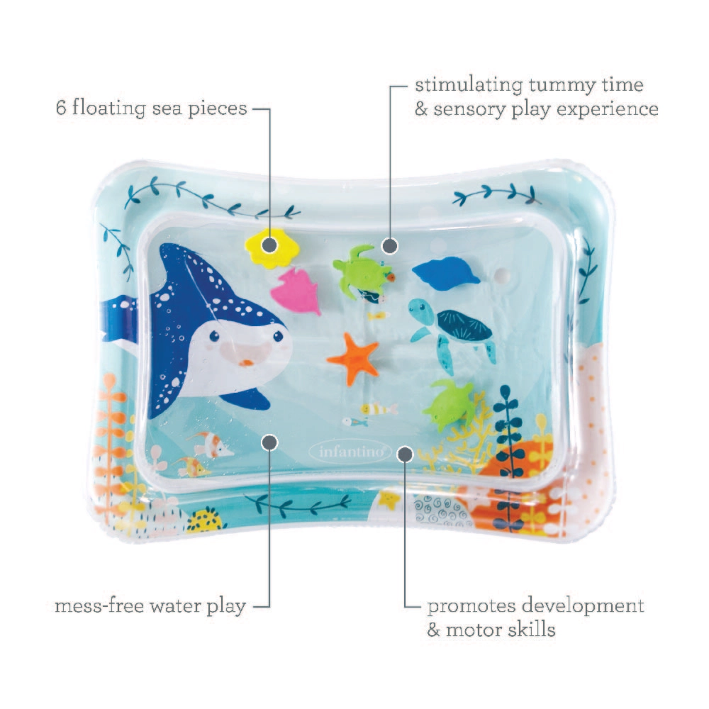 Jumbo Pat And Play Water Mat - 3 months